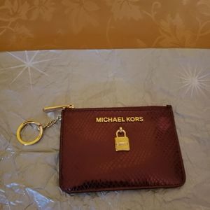 Michael Kors Change Purse and Key Ring